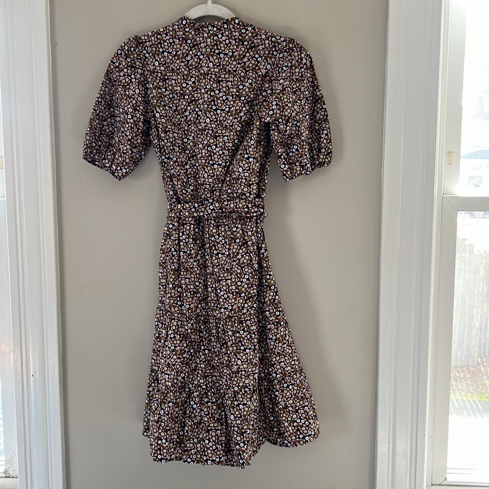 NWT Boden Paisley Tiered Shirt Dress Size 6 L - Picture 6 of 7